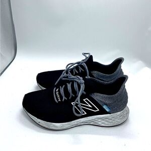 New Balance Fresh Foam Roav V1 Classic Sneaker Hands Free Slip Black Aluminum